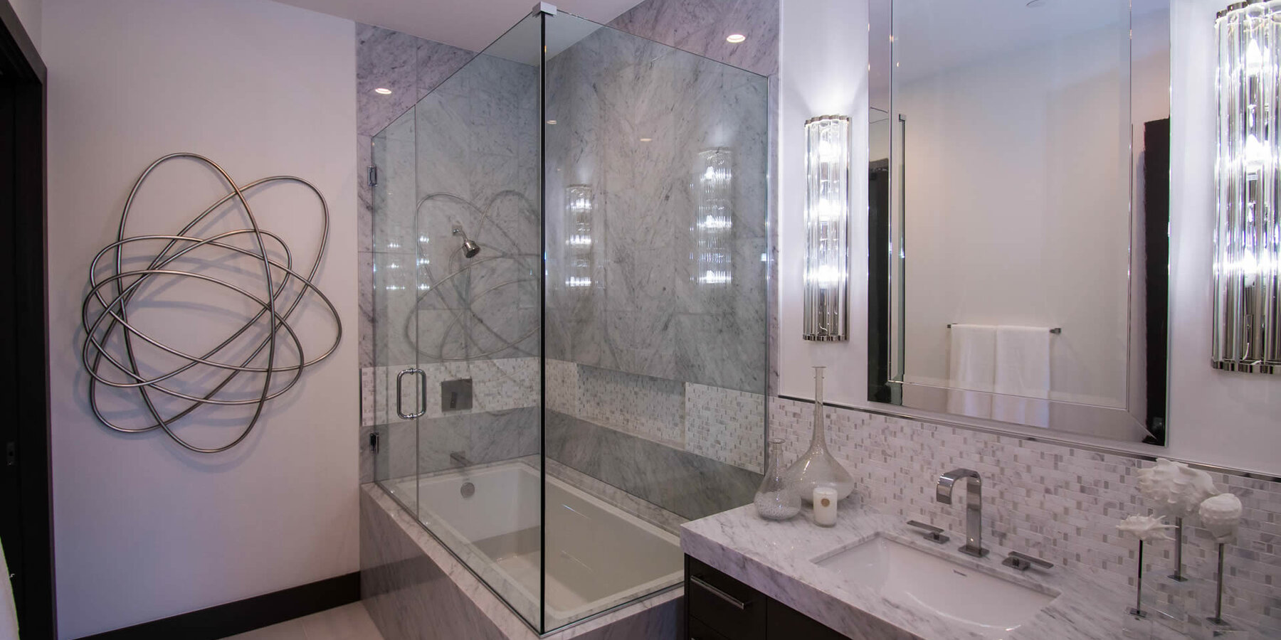 Shower Glass installation